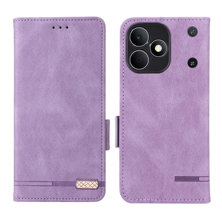 For Realme Note 80 4G Magnetic Clasp Leather Phone Case