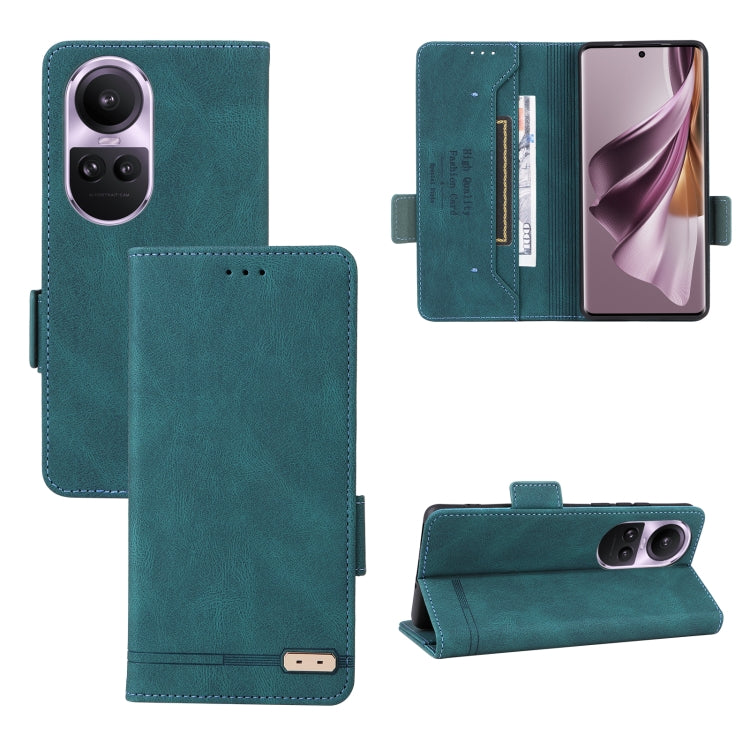 For OPPO Reno10 Pro China Magnetic Clasp Leather Phone Case