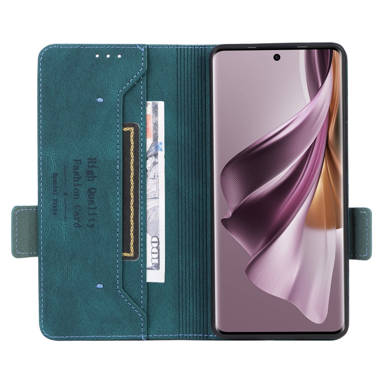 For OPPO Reno10 Pro China Magnetic Clasp Leather Phone Case