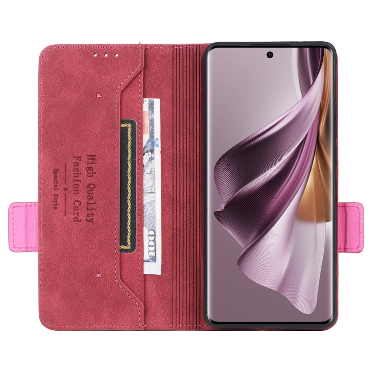 For OPPO Reno10 Pro China Magnetic Clasp Leather Phone Case