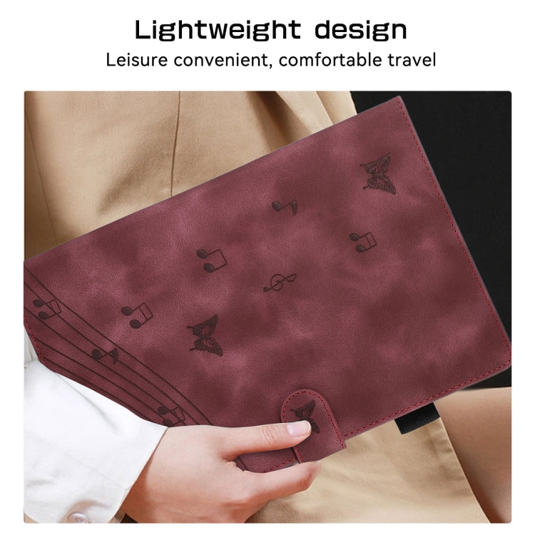 For Xiaomi Redmi 10.61 2022 Staff Music Embossed Leather Tablet Case