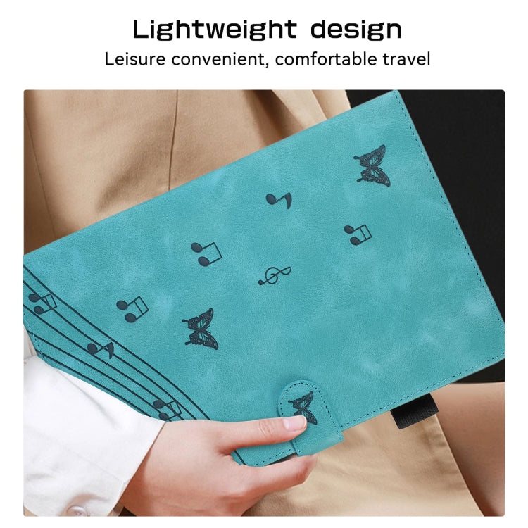 For Xiaomi Redmi 10.61 2022 Staff Music Embossed Leather Tablet Case