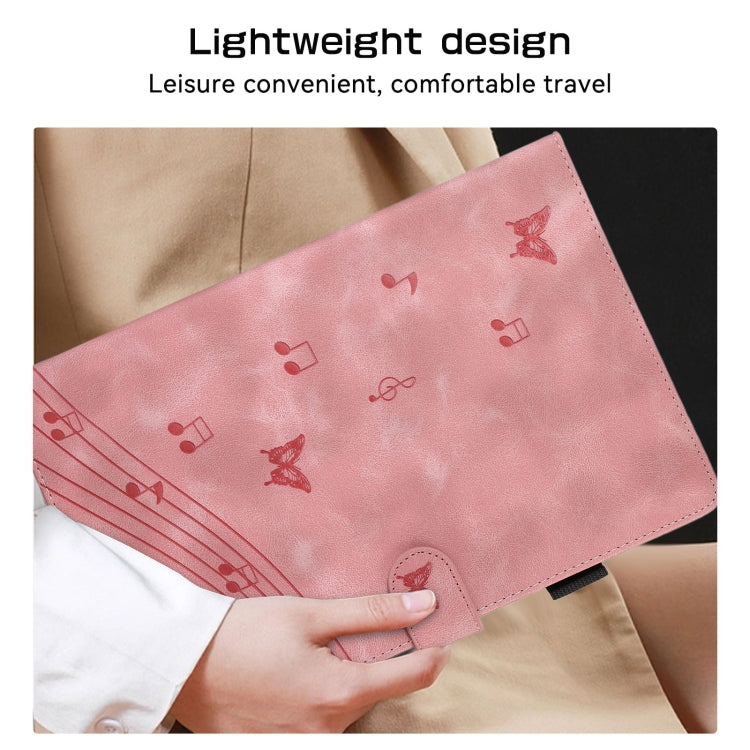 For Xiaomi Redmi 10.61 2022 Staff Music Embossed Leather Tablet Case