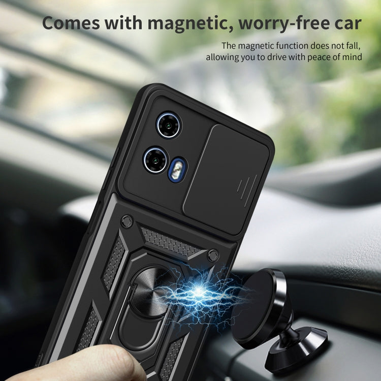 For Motorola Moto G34 5G Sliding Camera Cover Design TPU+PC Phone Case