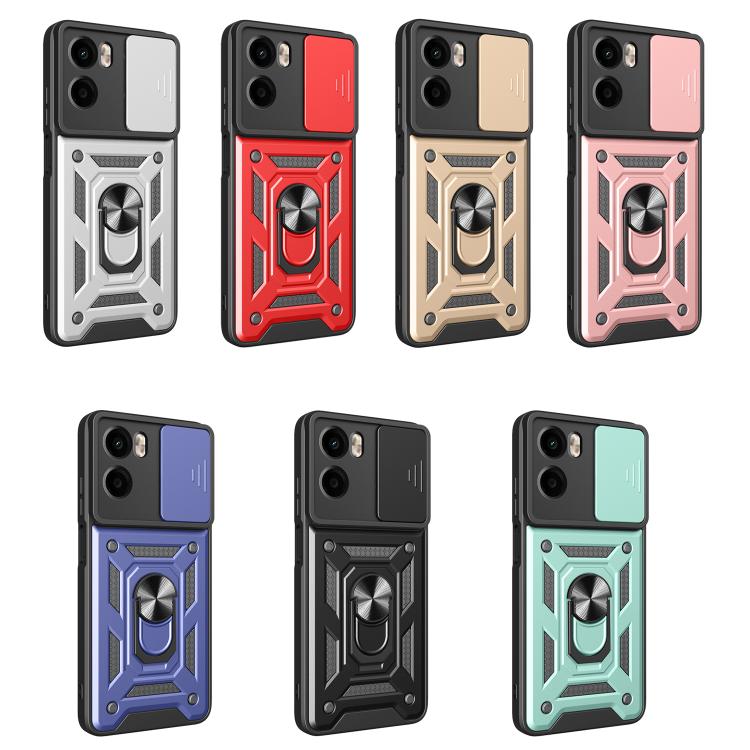 For Motorola Moto G05 Sliding Camera Cover Design TPU+PC Phone Case