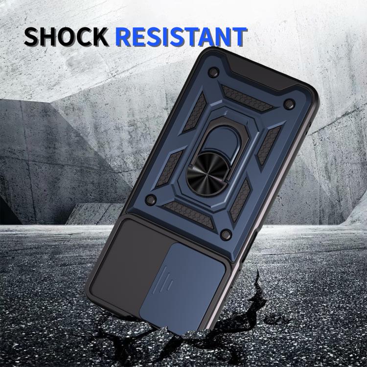 For Motorola Moto G 5G 2024 Sliding Camera Cover Design TPU+PC Phone Case