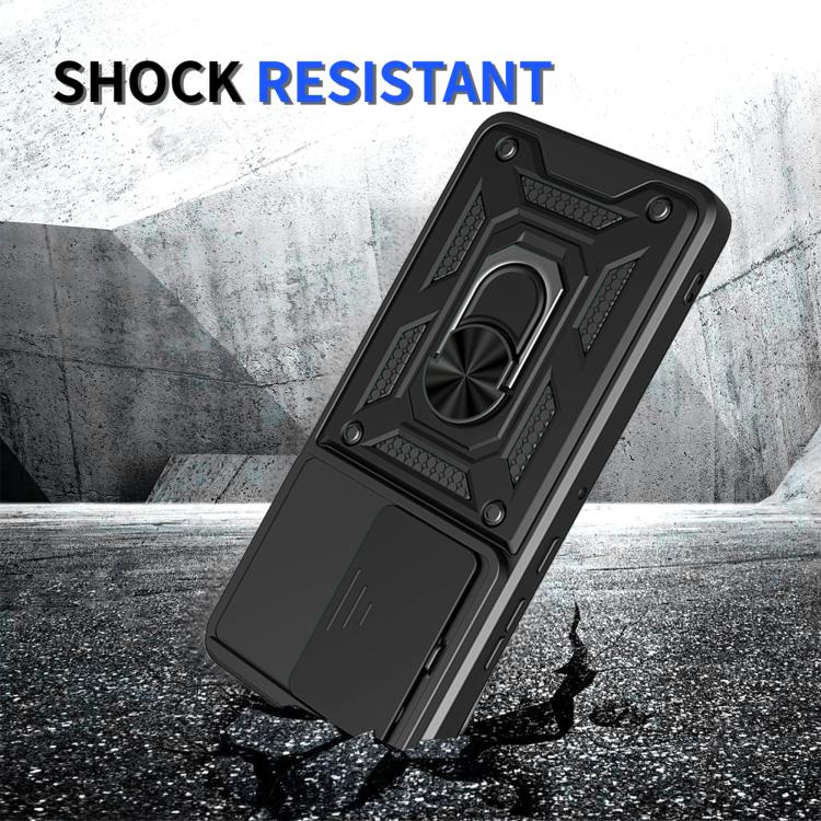 For Motorola Moto G86 Power Sliding Camera Cover Design TPU+PC Phone Case