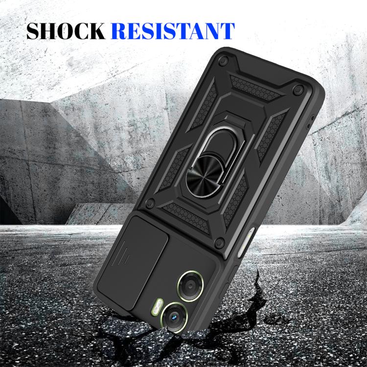 For Motorola Moto G06 4G Sliding Camera Cover Design TPU+PC Phone Case