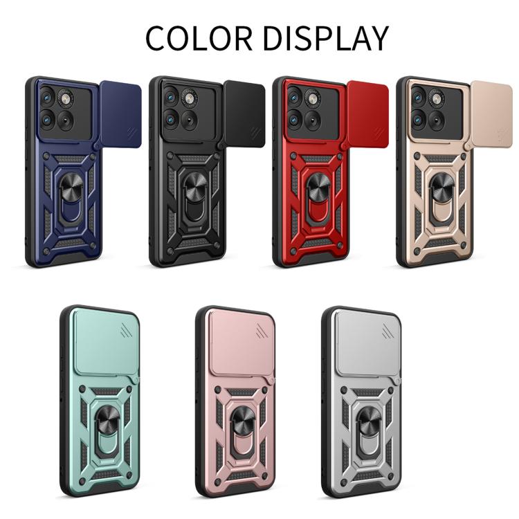 For Motorola Edge 70 5G Sliding Camera Cover Design TPU+PC Phone Case