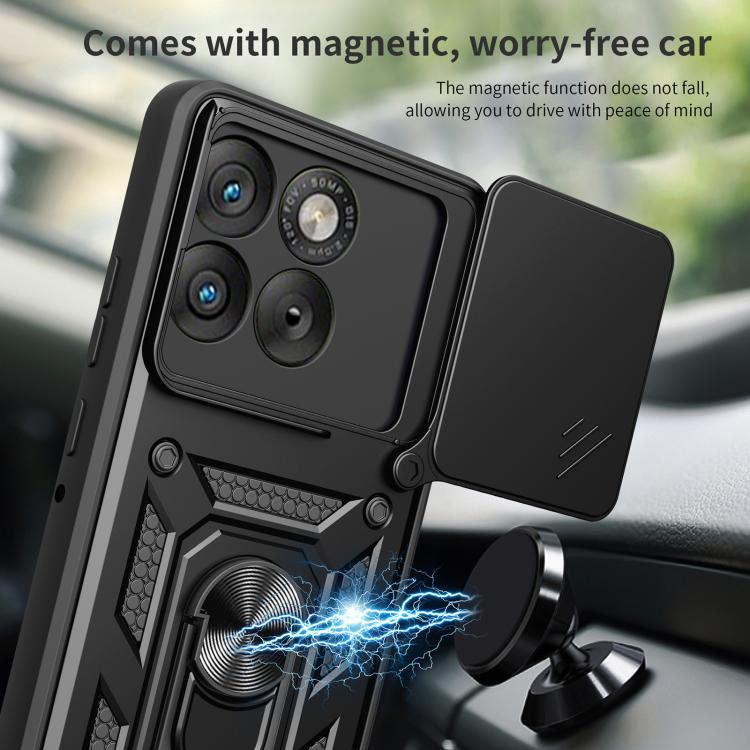 For Motorola Edge 70 5G Sliding Camera Cover Design TPU+PC Phone Case