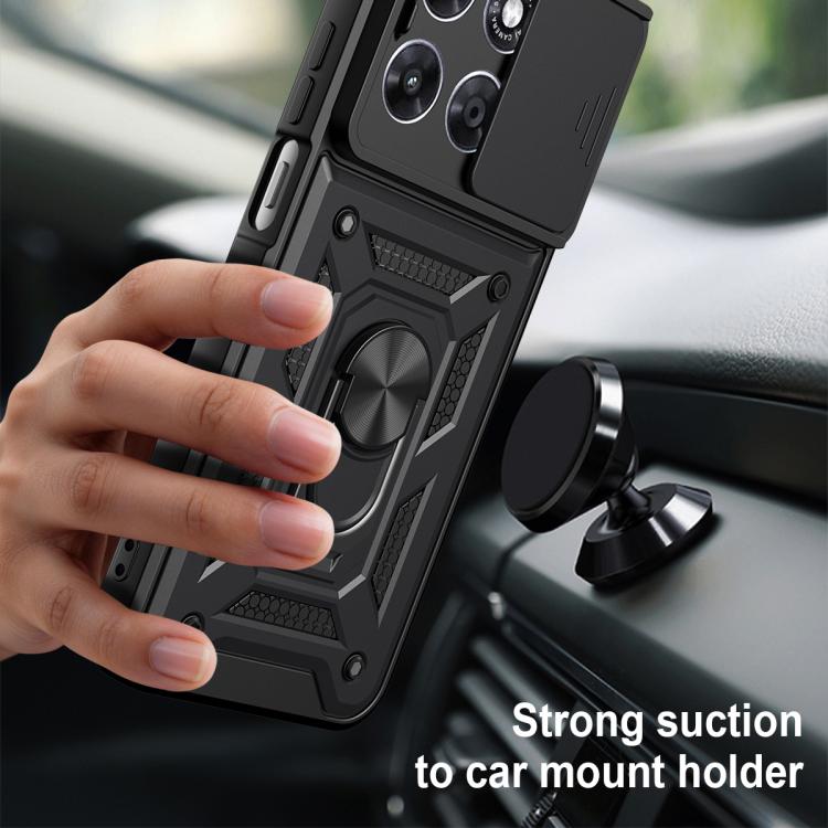 For Motorola Moto G67 5G Sliding Camera Cover Design TPU+PC Phone Case