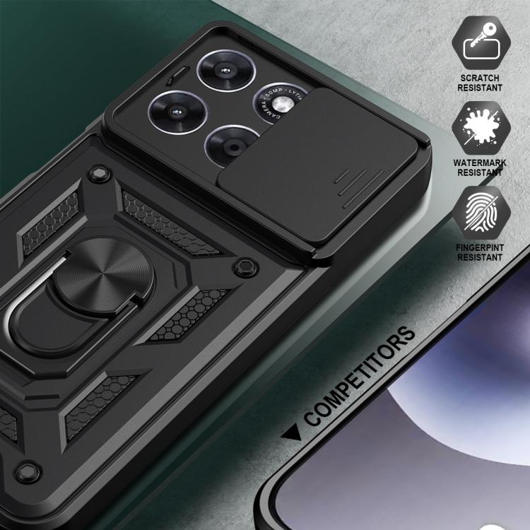 For Motorola Moto G67 5G Sliding Camera Cover Design TPU+PC Phone Case