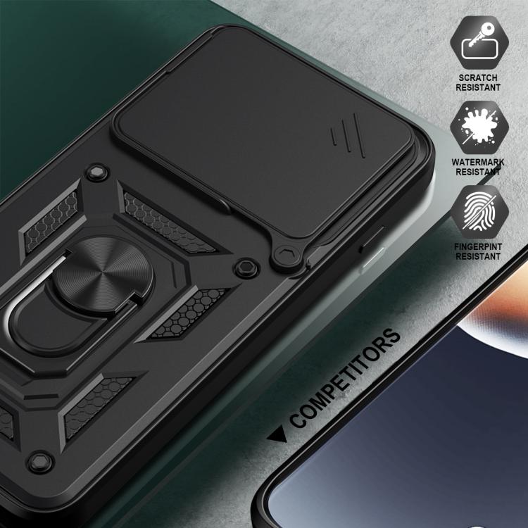 For Motorola Edge 70 Pro 5G Sliding Camera Cover Design TPU+PC Phone Case