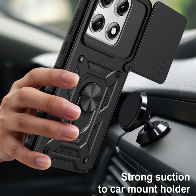 For Motorola Edge 70 Pro 5G Sliding Camera Cover Design TPU+PC Phone Case