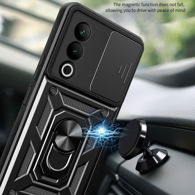 For OnePlus Nord CE4 5G Global Sliding Camera Cover Design TPU+PC Phone Case