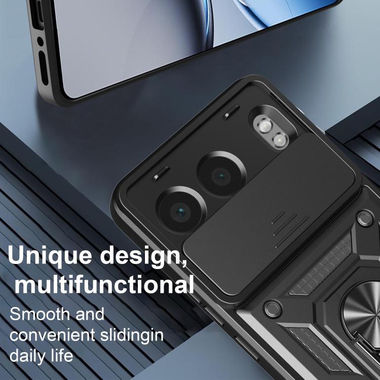 For OnePlus Nord 4 Sliding Camera Cover Design TPU+PC Phone Case