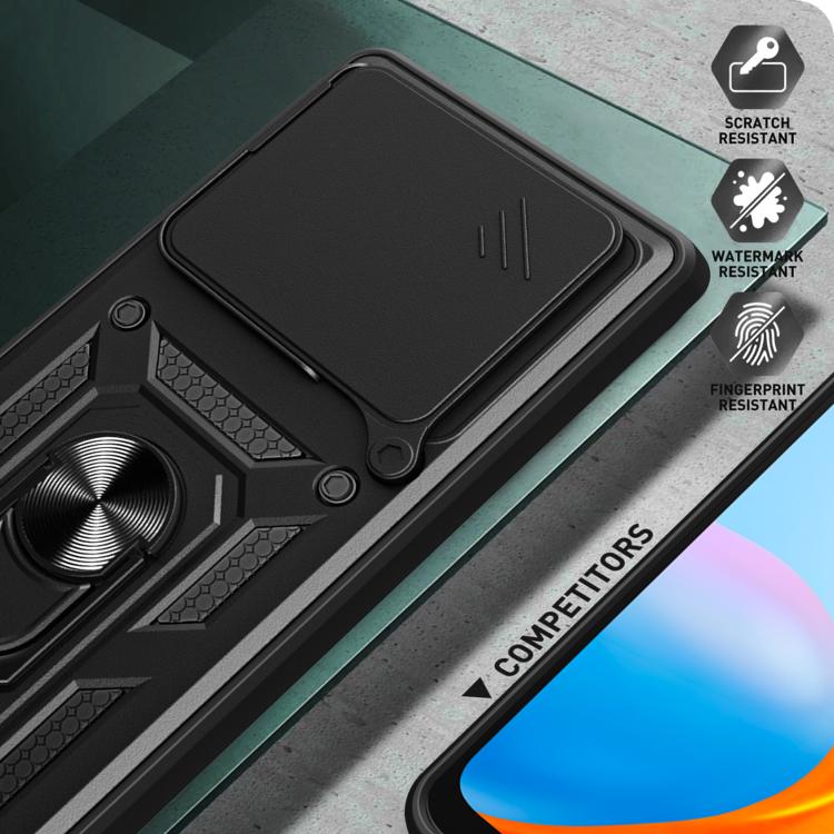 For OnePlus 13 Sliding Camera Cover Design TPU+PC Phone Case