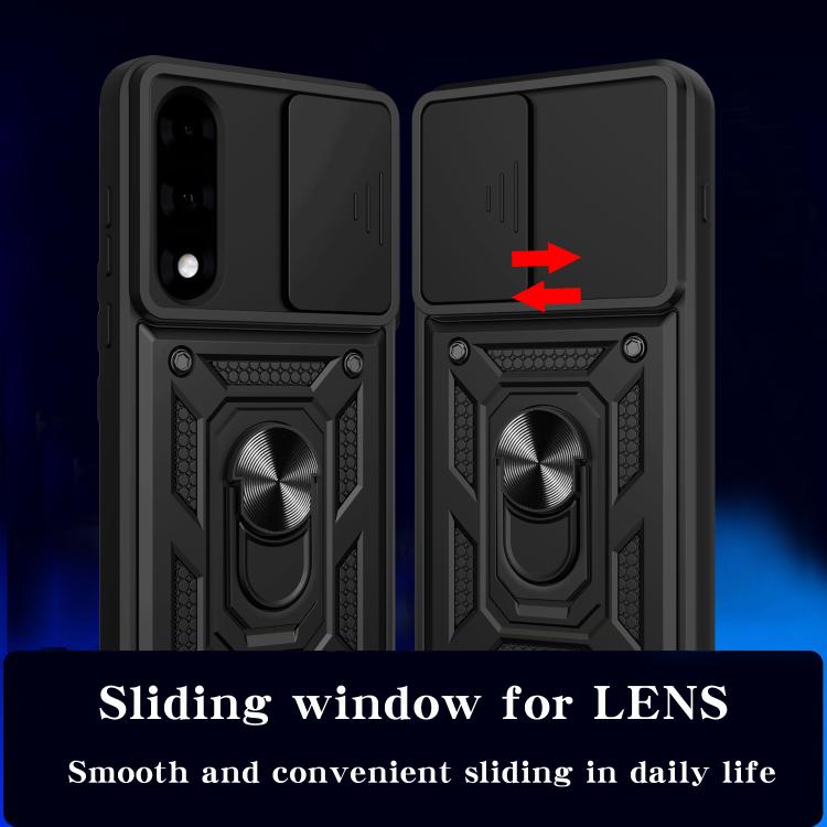 For OnePlus Ace 5 Ultra / Nord 5 Sliding Camera Cover Design TPU+PC Phone Case
