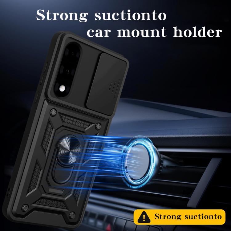 For OnePlus Ace 5 Ultra / Nord 5 Sliding Camera Cover Design TPU+PC Phone Case