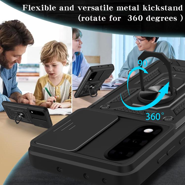 For OnePlus Ace 5 Ultra / Nord 5 Sliding Camera Cover Design TPU+PC Phone Case