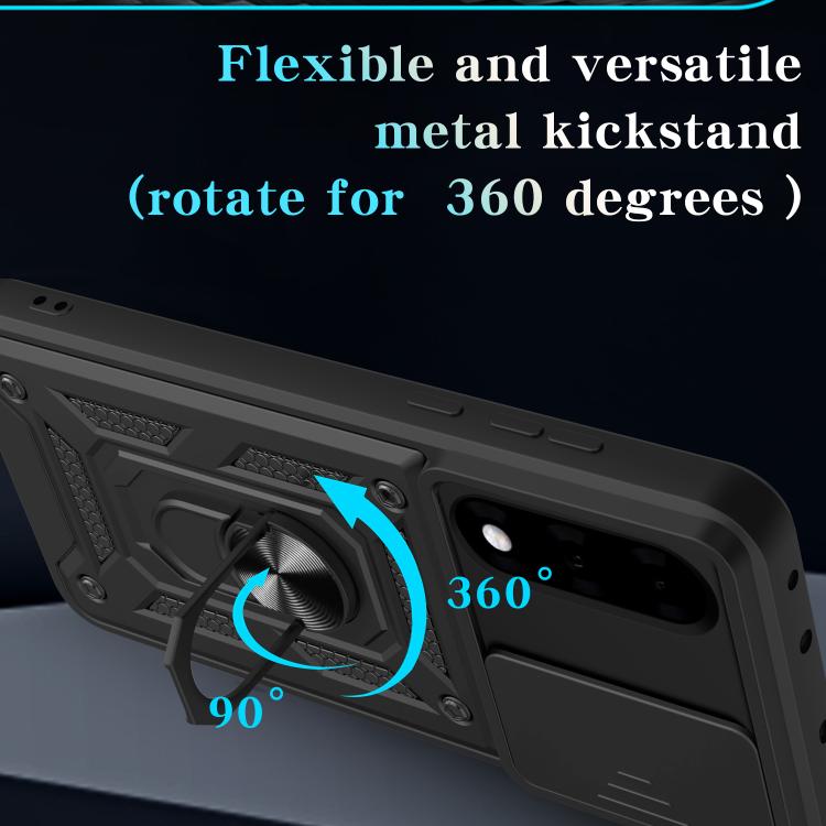 For OnePlus Ace 5 Ultra / Nord 5 Sliding Camera Cover Design TPU+PC Phone Case