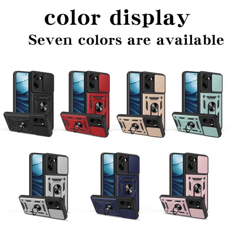 For OnePlus Ace 5 Racing / Nord CE5 Sliding Camera Cover Design TPU+PC Phone Case