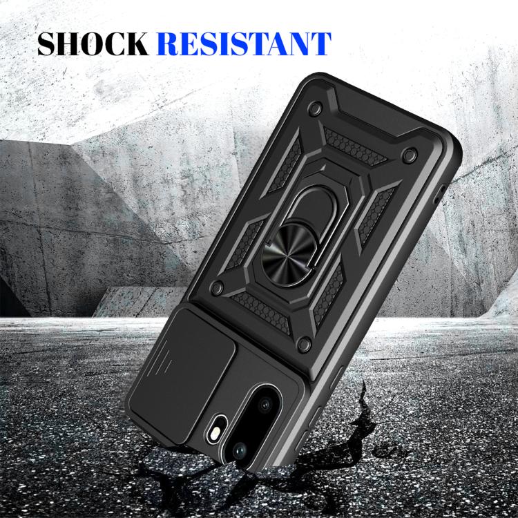For OnePlus 15R Sliding Camera Cover Design TPU+PC Phone Case
