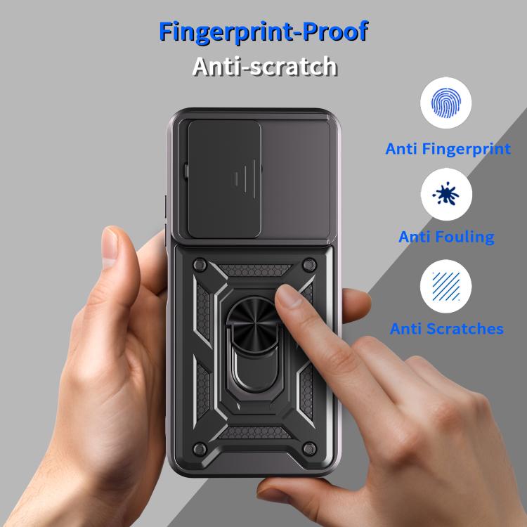 For OnePlus 15 Sliding Camera Cover Design TPU+PC Phone Case