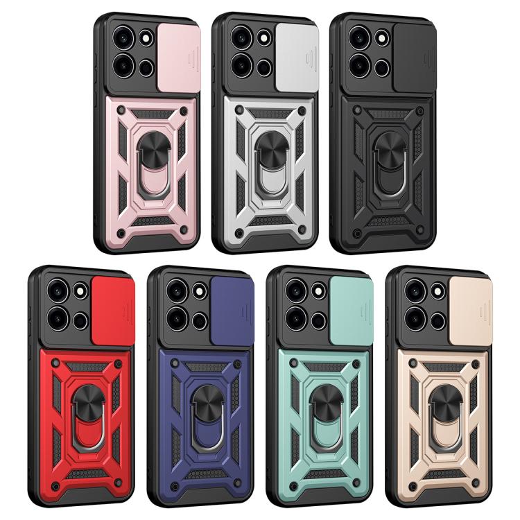 For OnePlus Nord 6 5G Sliding Camera Cover Design TPU+PC Phone Case