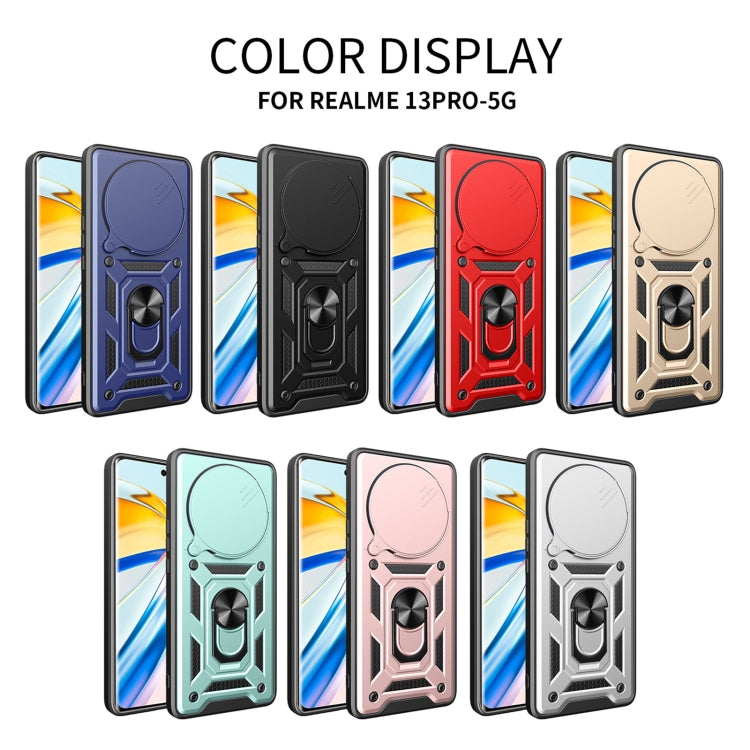 For Realme 13 Pro / 13 Pro+ 5G Sliding Camera Cover Design TPU+PC Phone Case