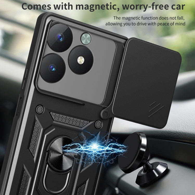 For Realme C61 / C63 Sliding Camera Cover Design TPU+PC Phone Case