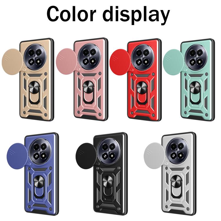 For Realme 13+ 5G Sliding Camera Cover Design TPU+PC Phone Case