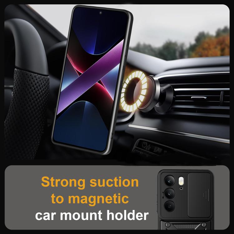 For Realme C75 4G / 14x 5G Global Sliding Camera Cover Design TPU+PC Phone Case