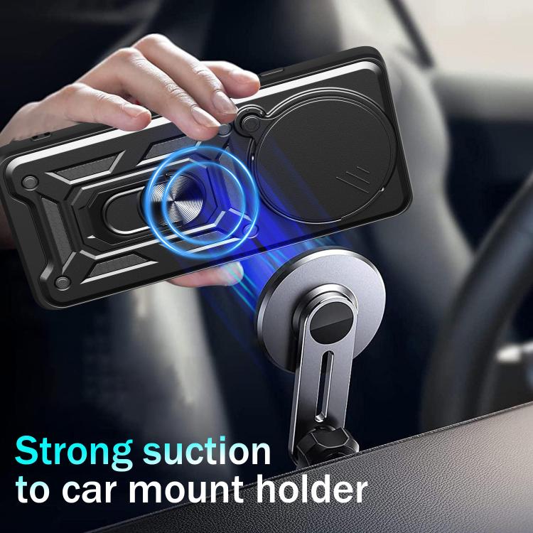For Realme P3 Pro 5G Sliding Camera Cover Design TPU+PC Phone Case