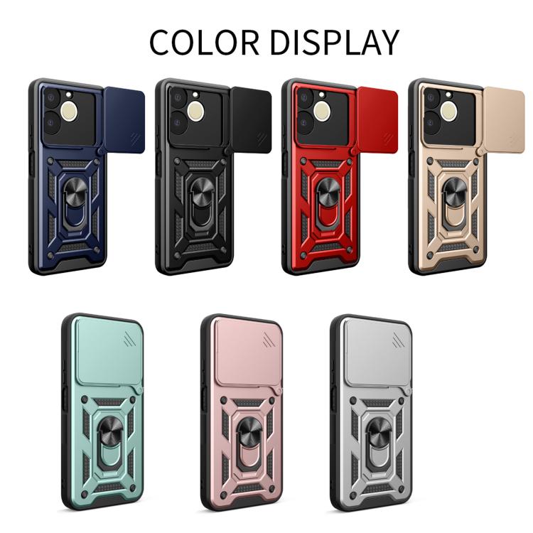 For Realme C71 India / Note 70T 4G Sliding Camera Cover Design TPU+PC Phone Case