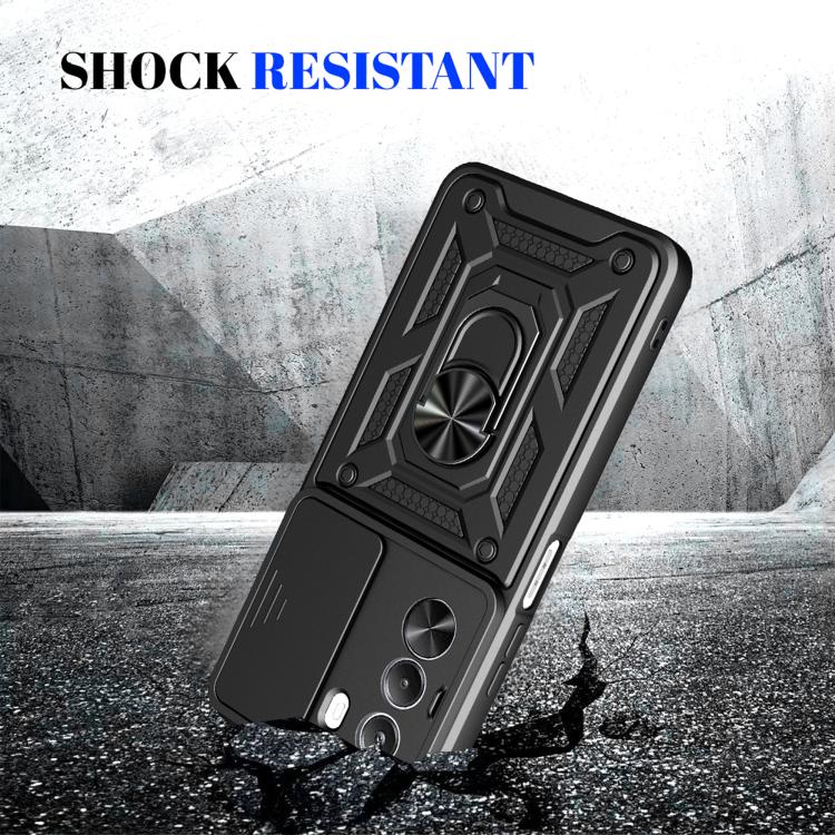 For Realme P4x 5G India Sliding Camera Cover Design TPU+PC Phone Case