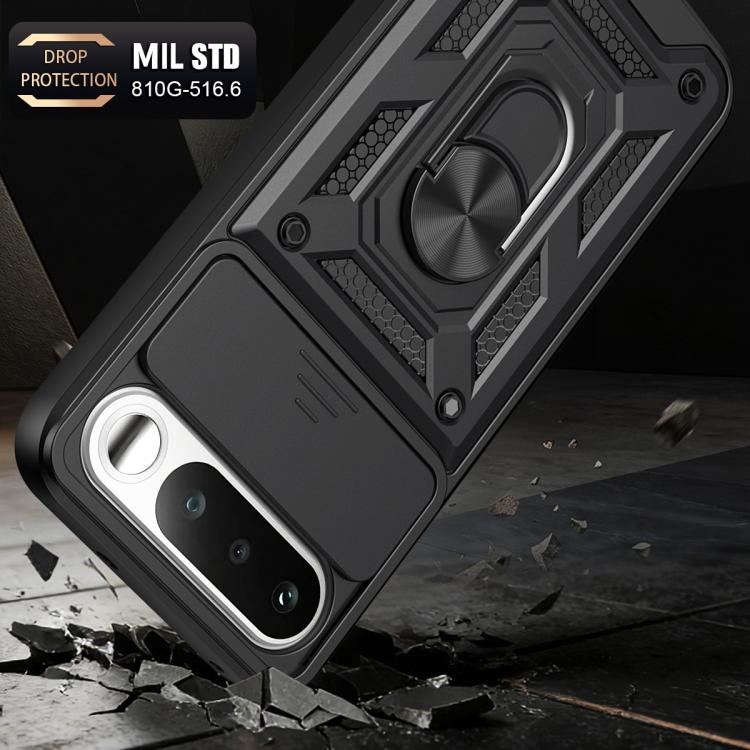 For Realme 16 5G Sliding Camera Cover Design TPU+PC Phone Case