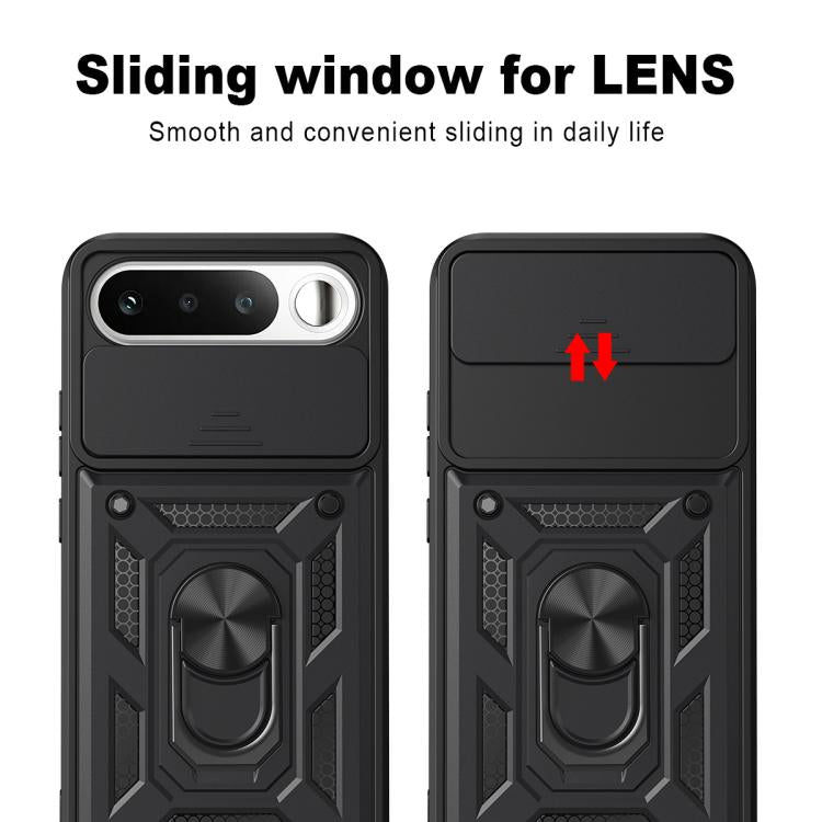 For Realme 16 5G Sliding Camera Cover Design TPU+PC Phone Case