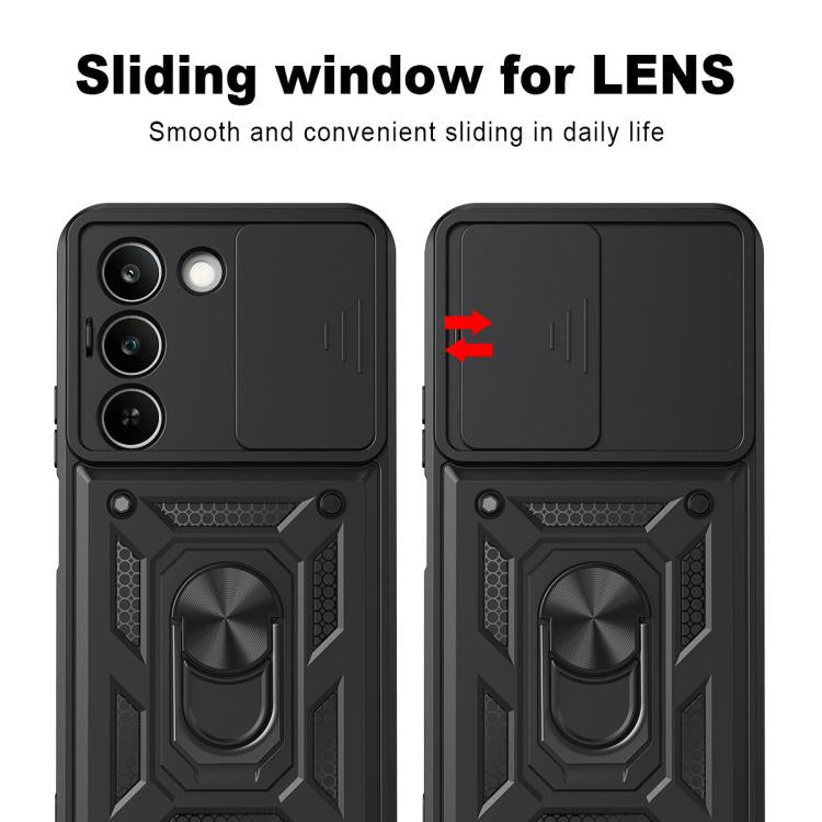 For Realme C83 5G Sliding Camera Cover Design TPU+PC Phone Case