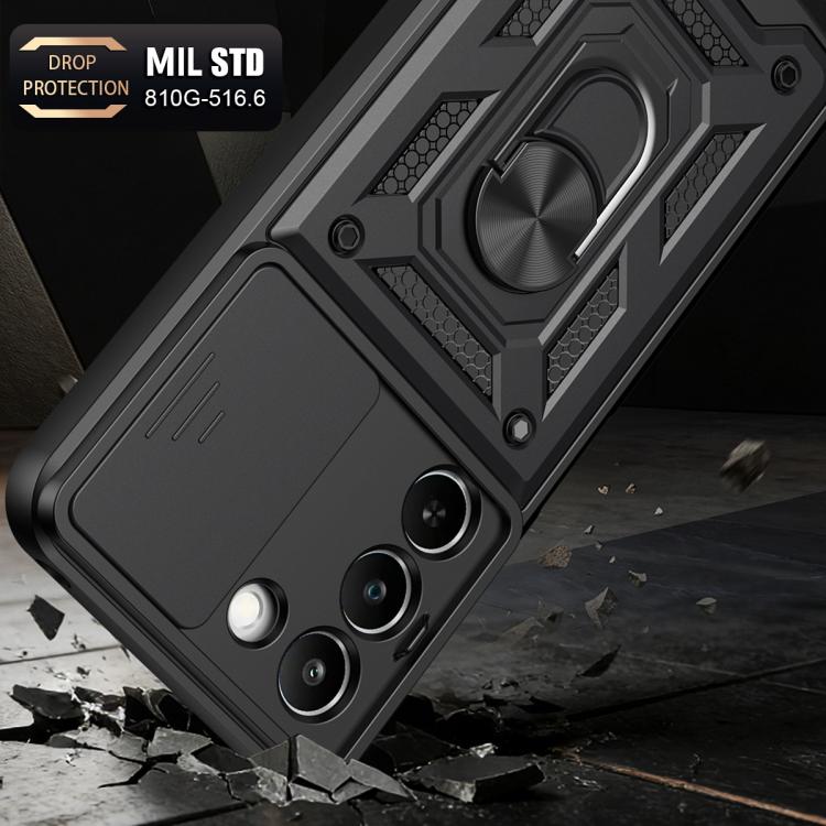 For Realme C83 5G Sliding Camera Cover Design TPU+PC Phone Case