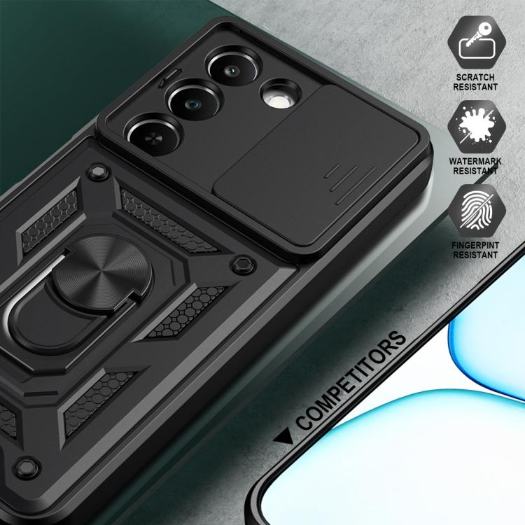 For Realme C83 5G Sliding Camera Cover Design TPU+PC Phone Case