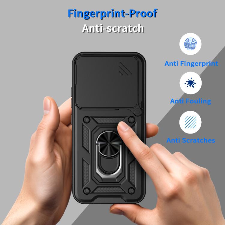 For Realme 16 Pro / 16 Pro+ 5G Sliding Camera Cover Design TPU+PC Phone Case