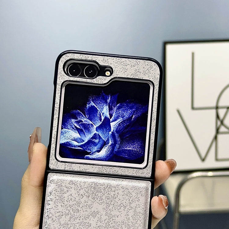 For Samsung Galaxy Z Flip5 Planet Texture PC Shockproof Phone Case