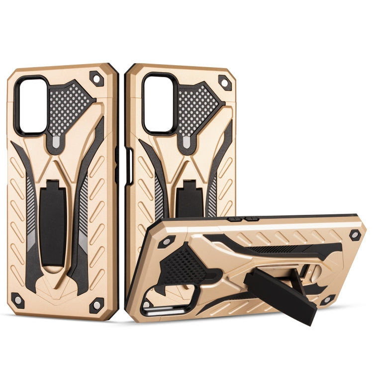 For OPPO A52 / A92 Shockproof TPU + PC Protective Case with Holder