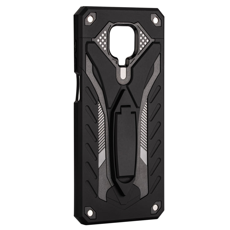 For Xiaomi Redmi Note 9s Shockproof TPU + PC Protective Case with Holder