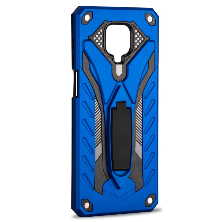 For Xiaomi Redmi Note 9s Shockproof TPU + PC Protective Case with Holder
