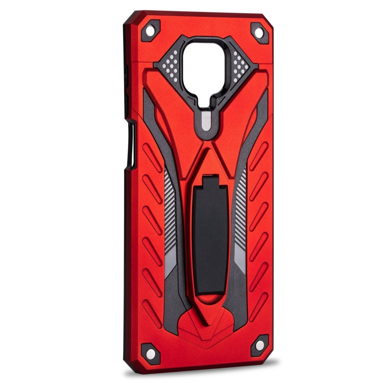For Xiaomi Redmi Note 9s Shockproof TPU + PC Protective Case with Holder
