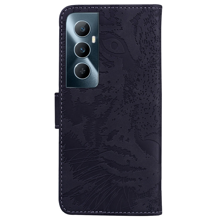 For Realme C65 4G Tiger Embossing Pattern Flip Leather Phone Case