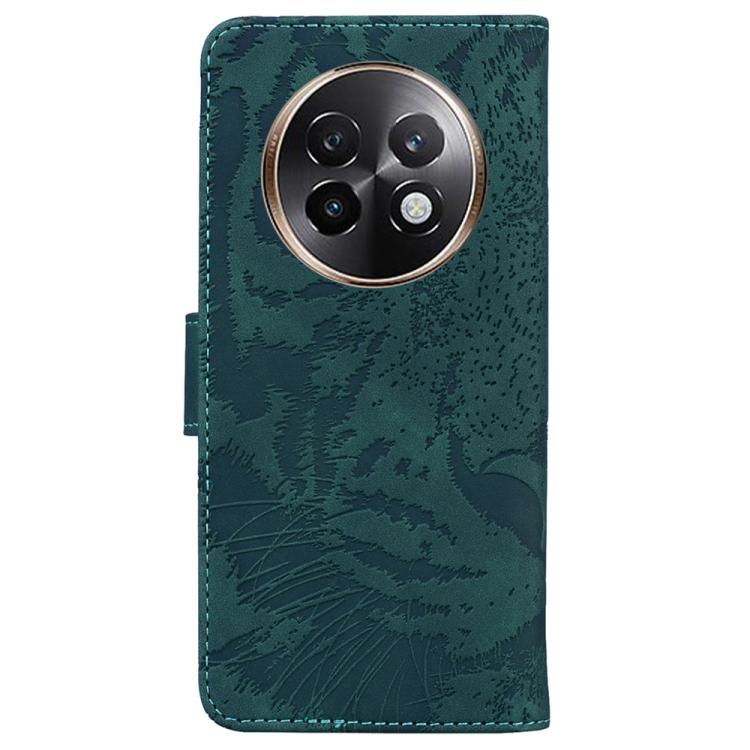 For Realme 13+ Global Tiger Embossing Pattern Flip Leather Phone Case