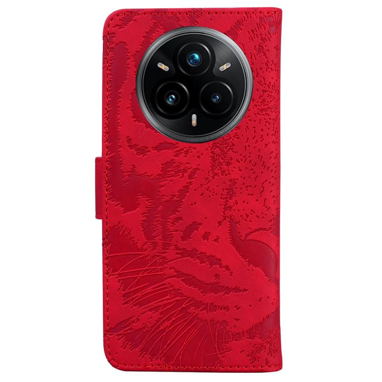 For Realme 14 Pro+ Tiger Embossing Pattern Flip Leather Phone Case
